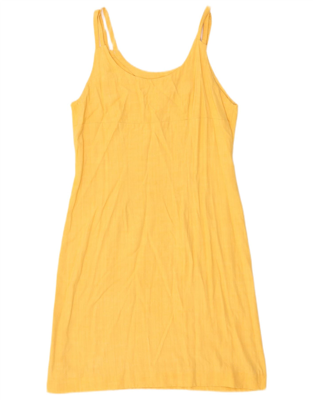 Rochie de soare vintage pentru femei UK 12 Galben mediu