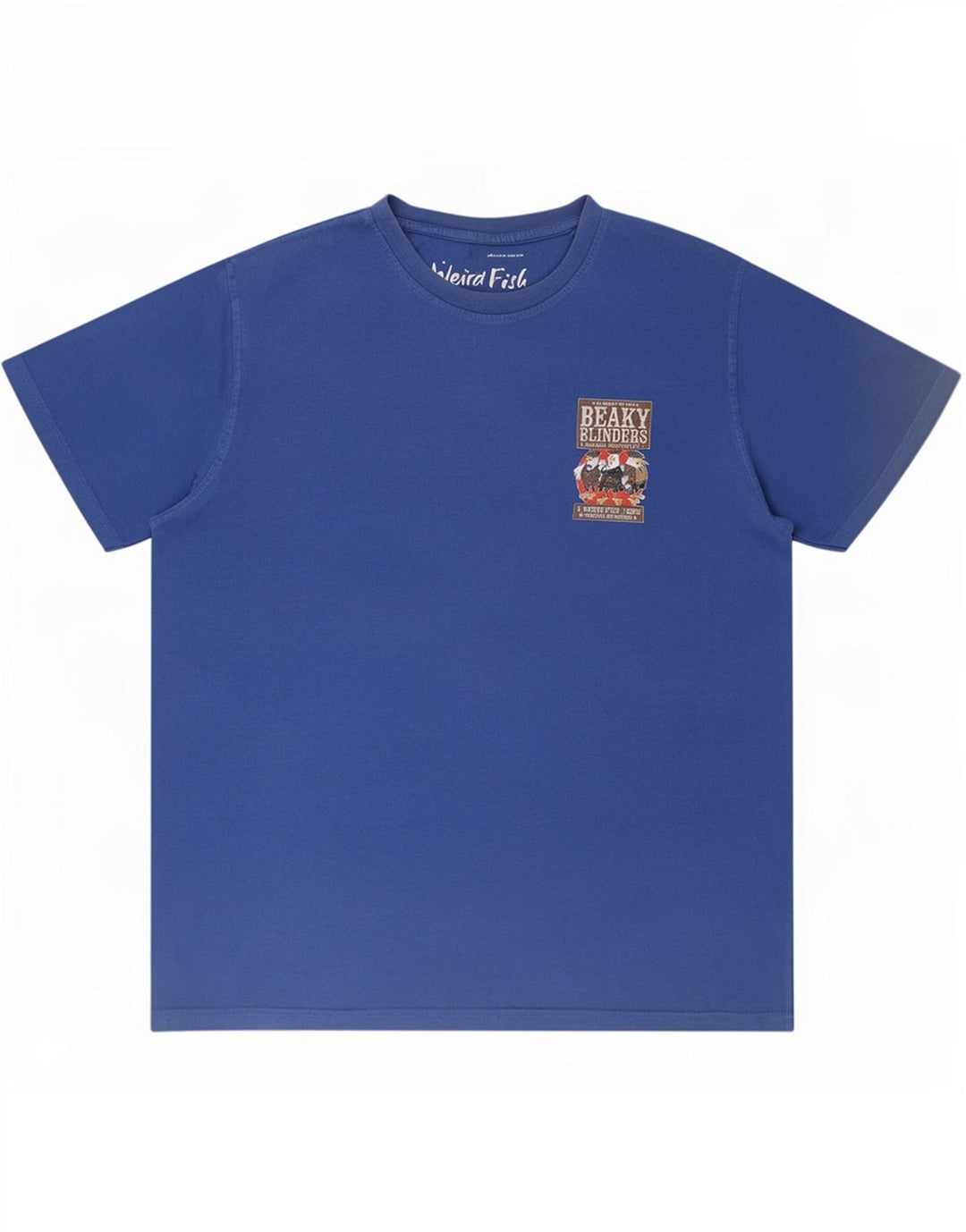 Tricou grafic pentru bărbați Weird Fish Top XL Albastru