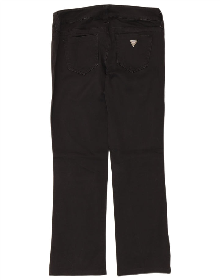 Blugi Guess Bootcut pentru femei W28 L29 bumbac negru