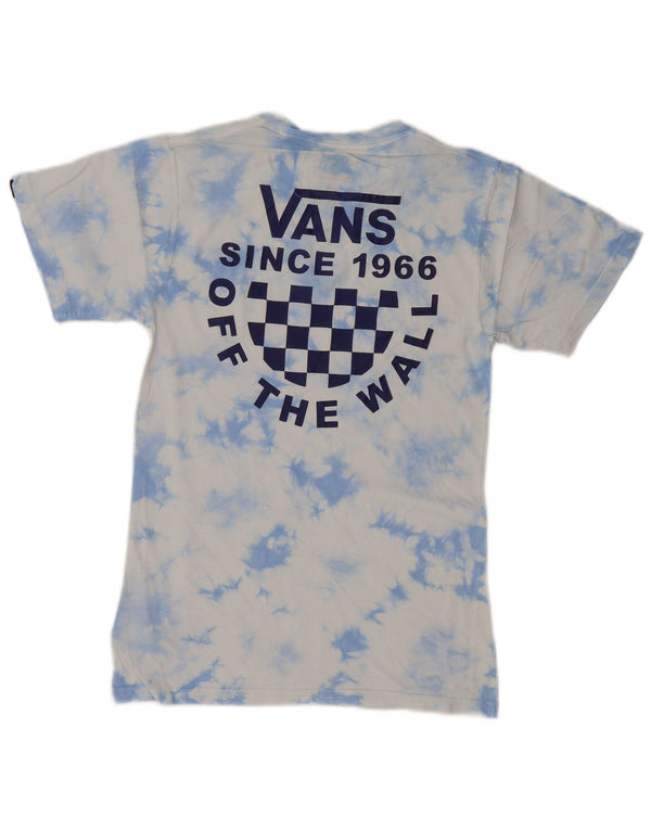 Tricou grafic VANS Classic Fit Top XS Blue Tie Dye Bumbac