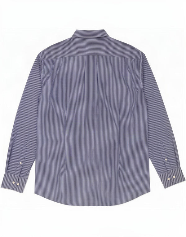 Cămașă pentru bărbați Dack's Slim Fit 2XL, bumbac cu dungi albastre