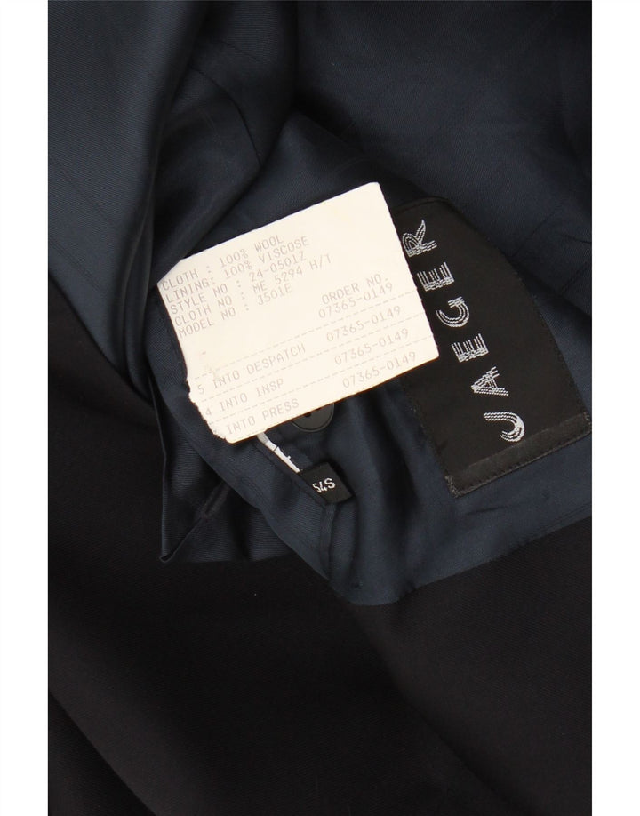 Jaeger Jaeger pentru bărbați cu două pieptări IT 54 2XL Lână bleumarin