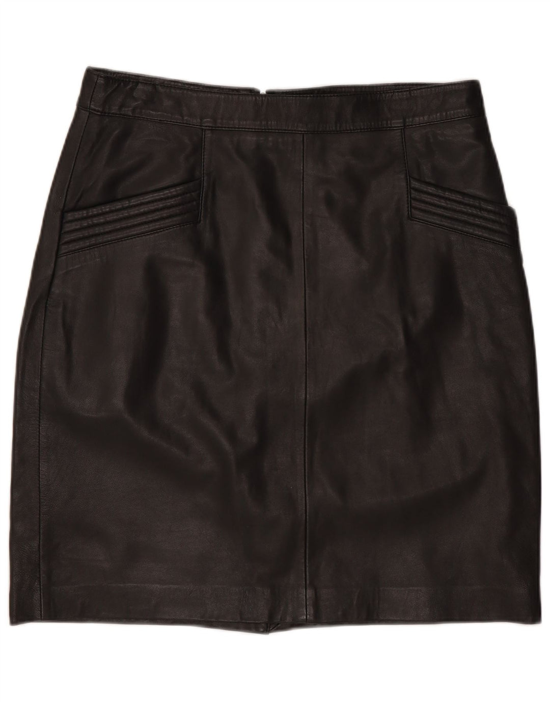 Fusta Mini din piele B.Young pentru femei EU 38 Medium W30 Piele neagra