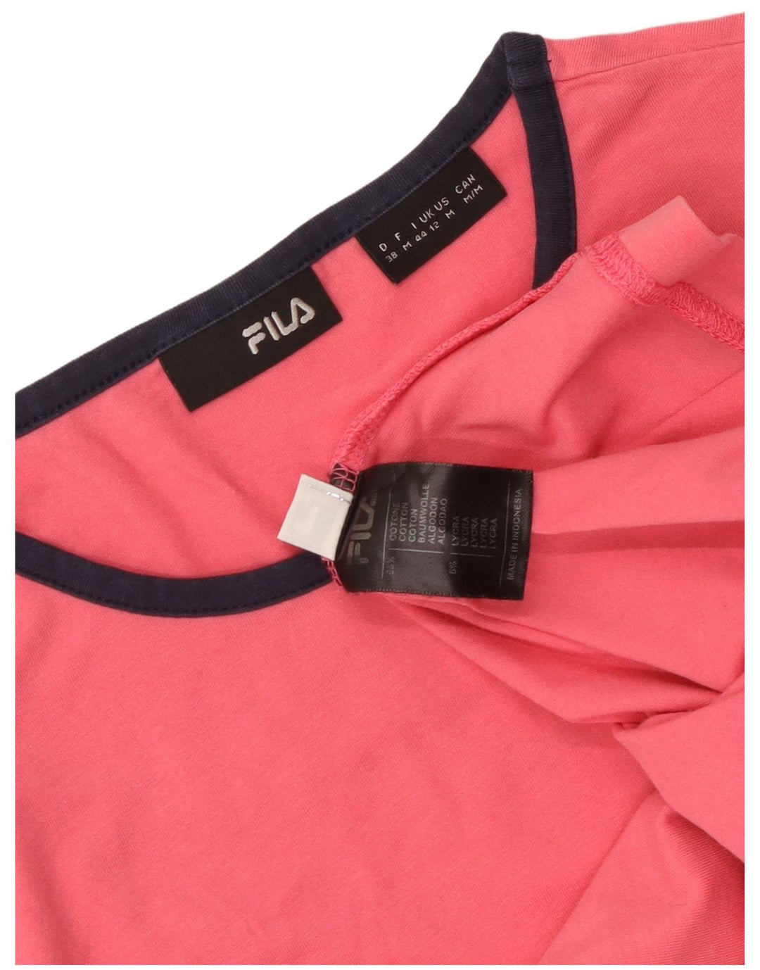 Tricou pentru femei FILA Top UK 12 Medium Pink Bumbac