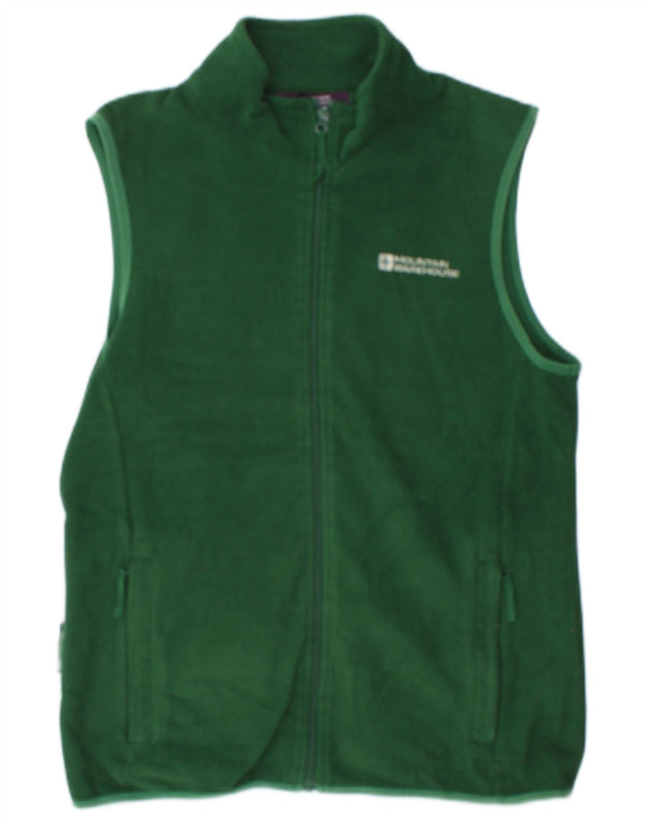 Gilet pentru bărbați din lână Mountain Warehouse UK 12 Poliester verde mediu