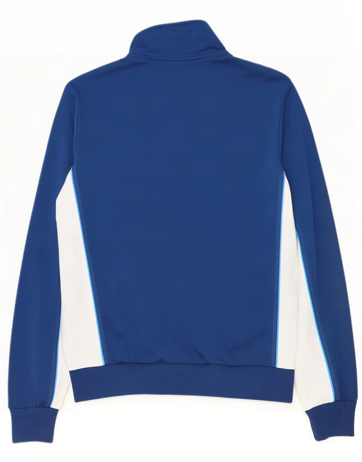 Jachetă de trening pentru bărbați Puma, albastru mediu, poliester color bloc