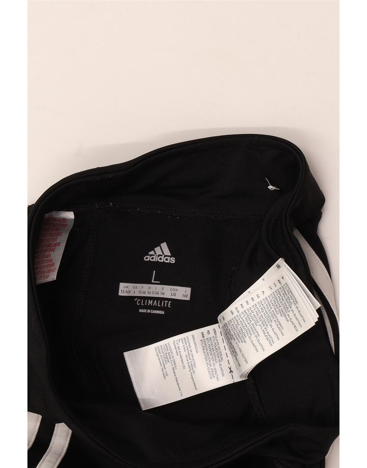 Adidas Fete Climalite Leggings 13-14 Ani Mari Poliester Negru