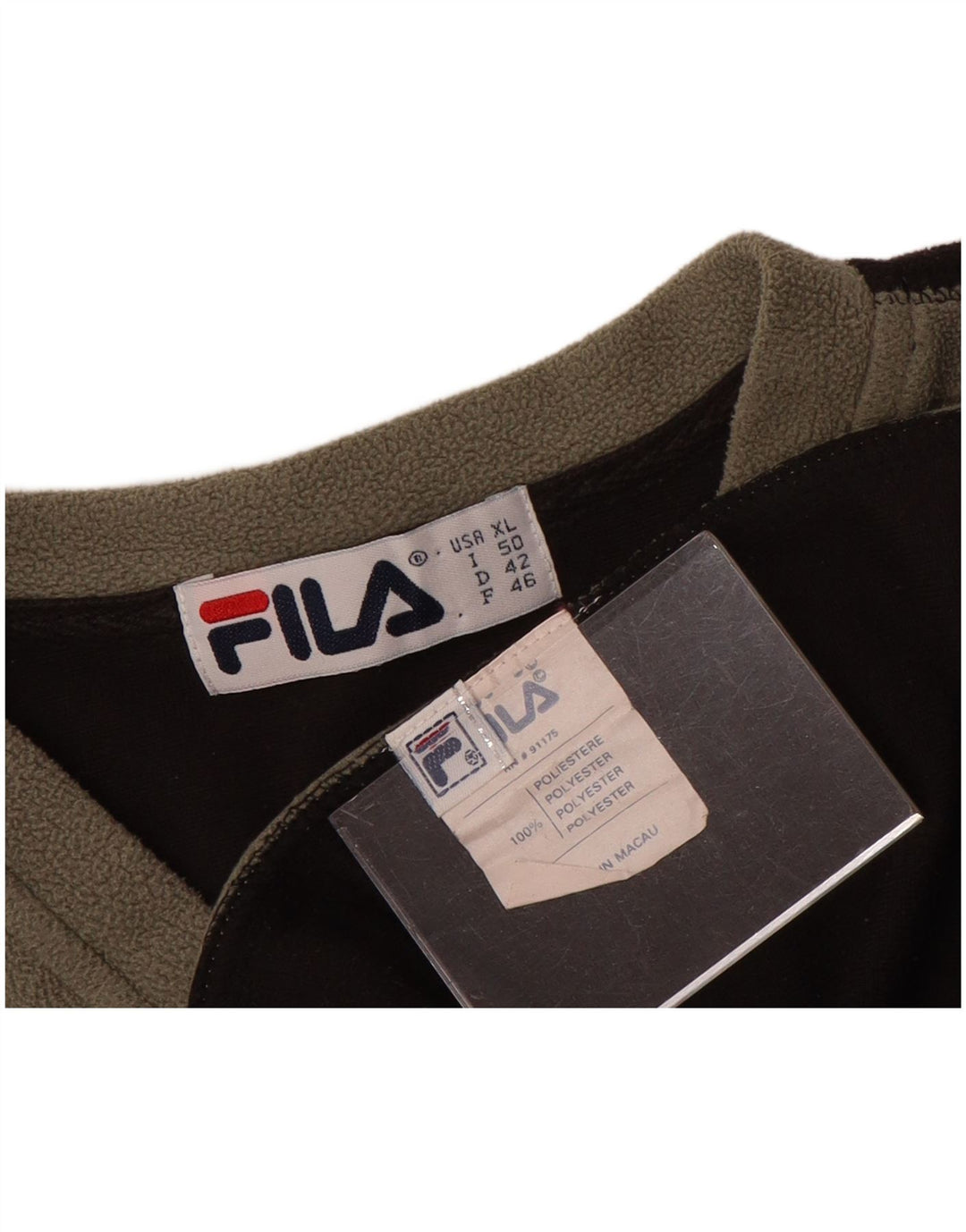 Pulover pentru femei Fila Fleece UK 18 XL Gri poliester color bloc