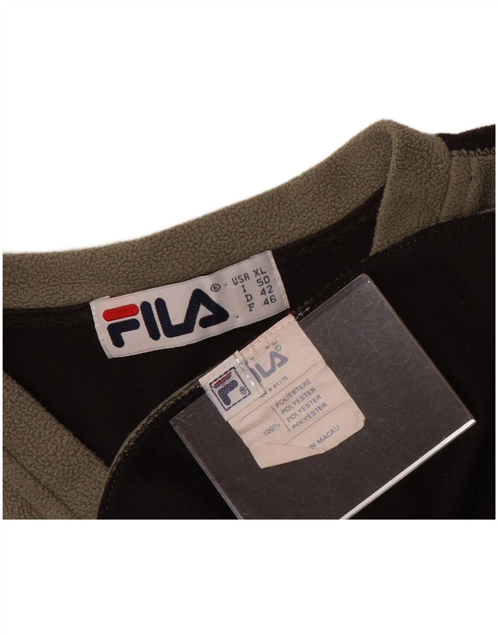 Pulover pentru femei Fila Fleece UK 18 XL Gri poliester color bloc