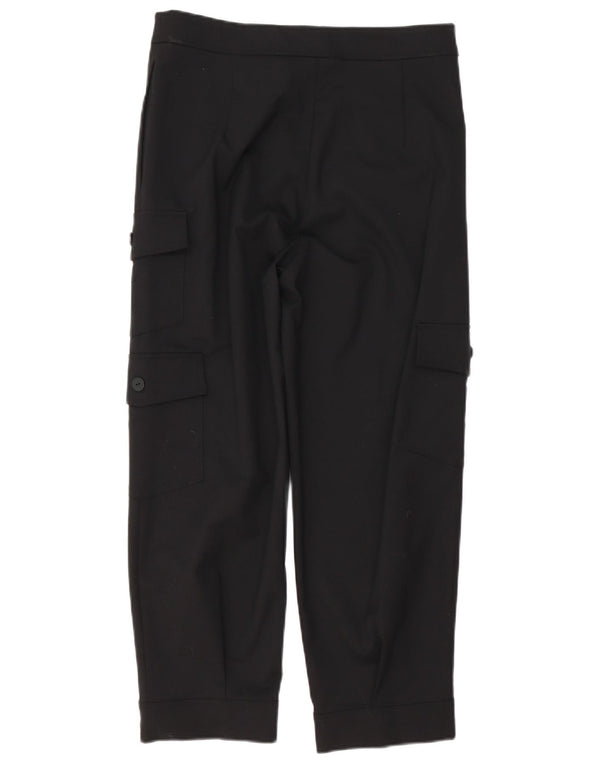 Pantaloni cargo drepti Sundek pentru femei L30 L26 bumbac negru