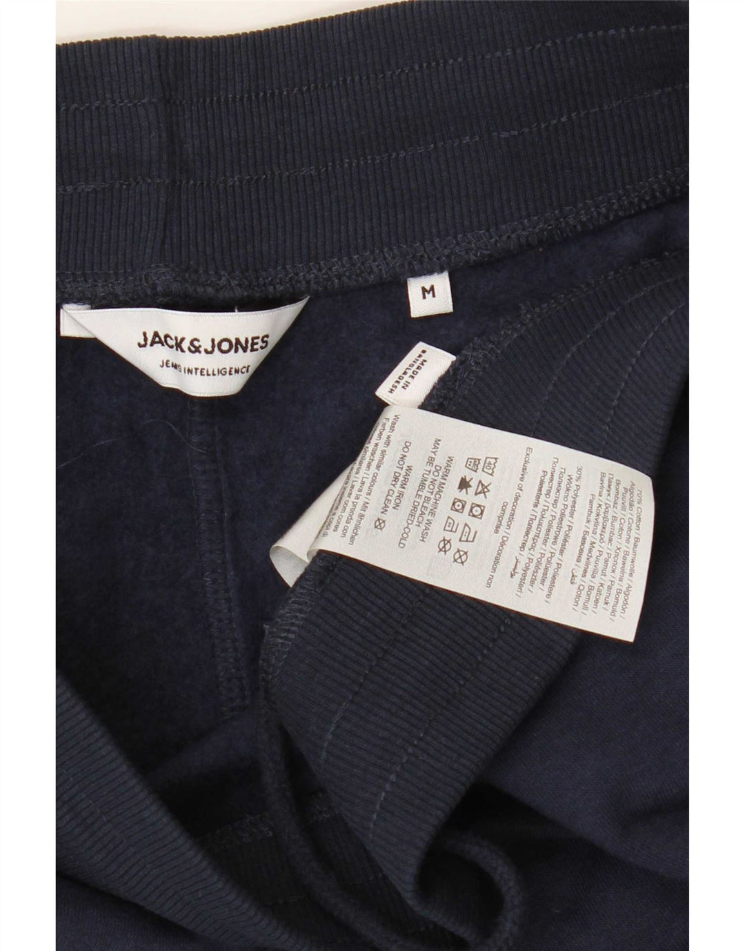 Jack & Jones Pantaloni de trening grafic pentru bărbați Pantaloni de jogging Mediu Bleumarin