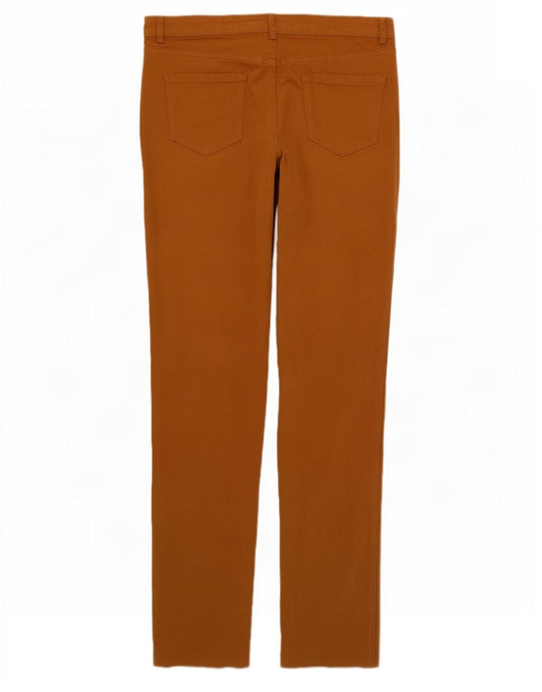 Massimo Dutti Pantaloni Casual Slim Fit Femei EU 40 Medium W30 L31 Maro