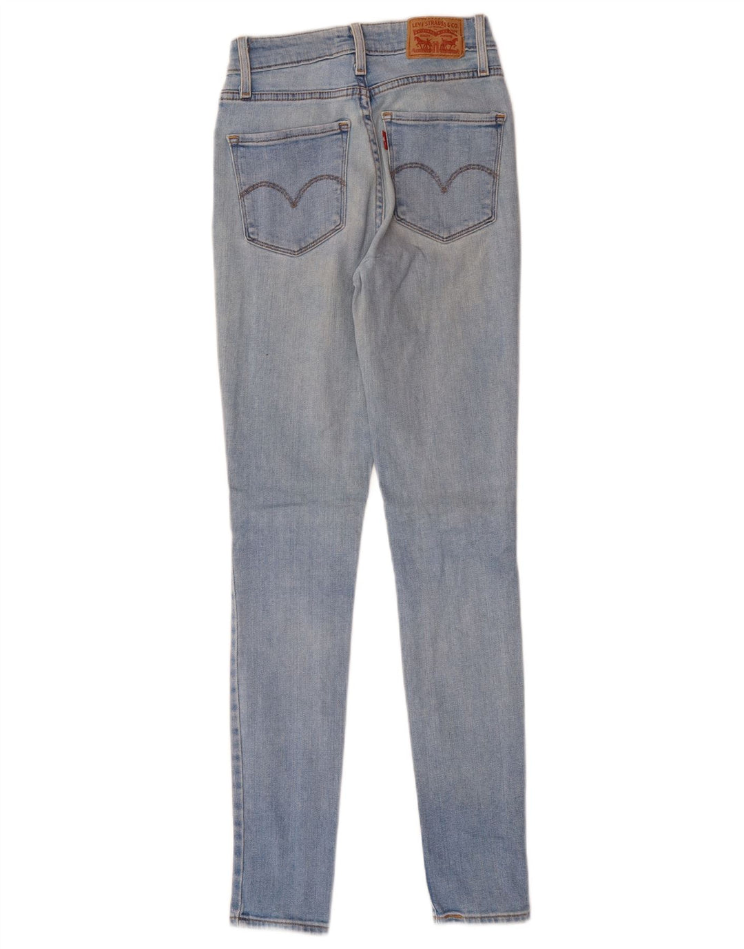 Blugi skinny cu talie mare 721 LEVI'S pentru femei L24 L29 Bumbac albastru