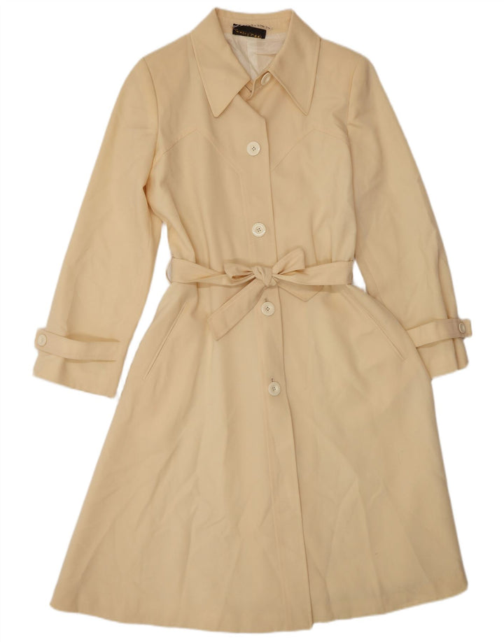 Trenci pentru femei vintage UK 10 Bej mic