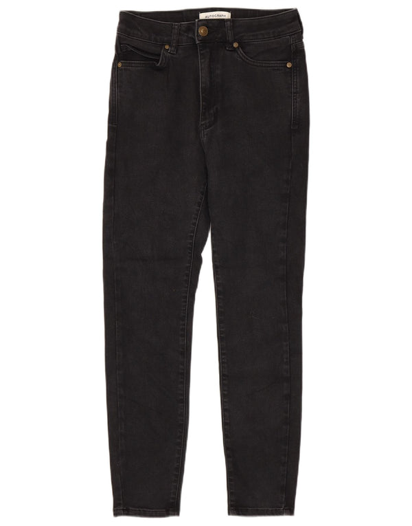 Marks & Spencer Blugi skinny cu autograf pentru femei UK 8 Small W26 L26 Black