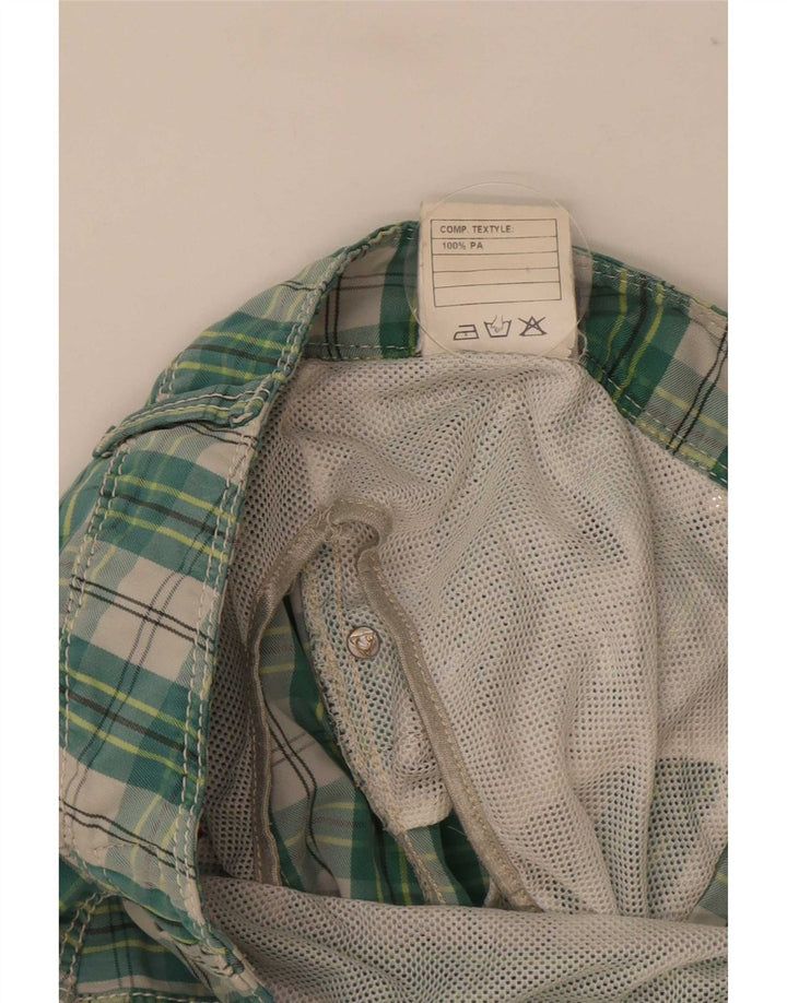 Pantaloni scurți de înot Roy Rogers pentru bărbați, mari, verzi, din poliester