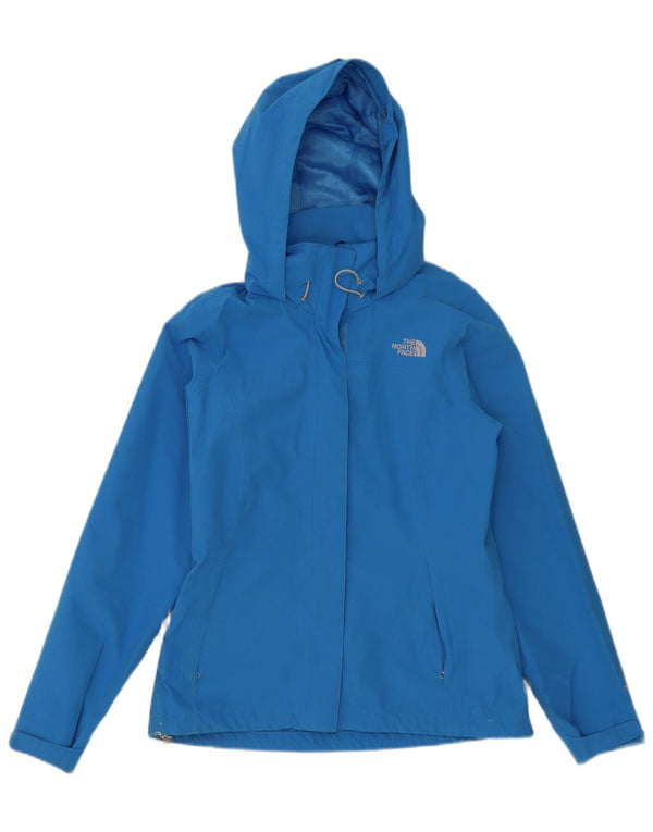 Jachetă de ploaie cu glugă The North Face pentru femei UK 10 Small Blue Poliester