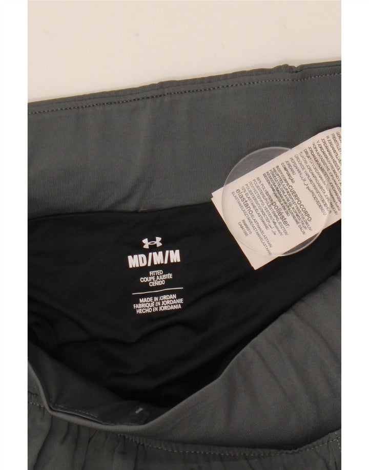 Pantaloni scurti sport Under Armour pentru femei UK 14 Medium Gri Poliester