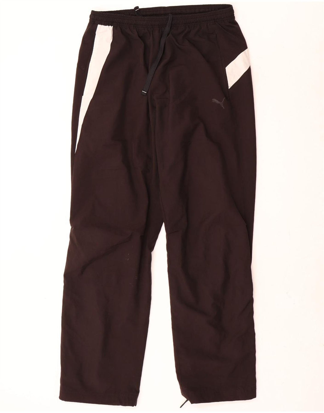 Pantaloni de trening Puma pentru bărbați, negru mediu, poliester color bloc