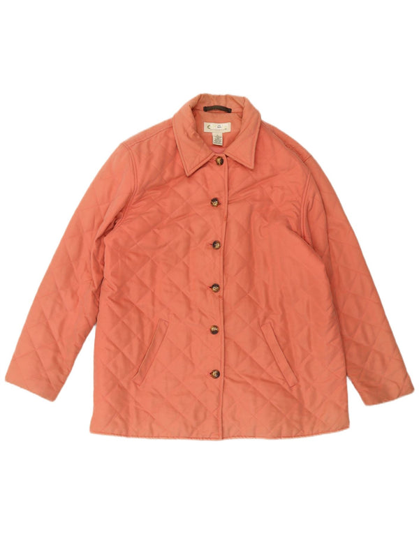 Jachetă matlasată pentru femei ORVIS UK 16 mare poliester roz