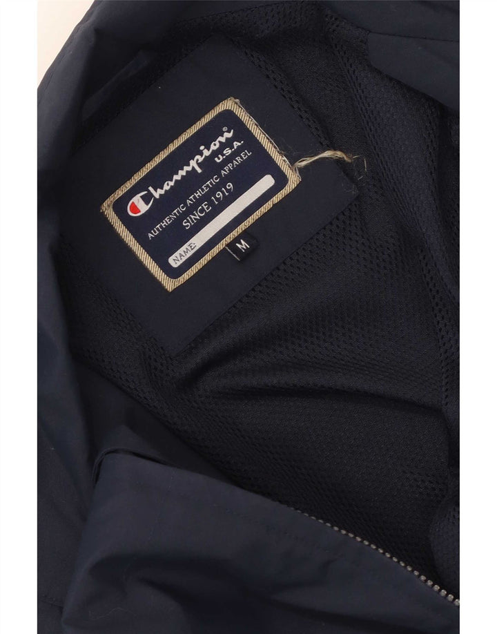 Champion Mens Trening Top Jacket Medium Bluemarin Blue