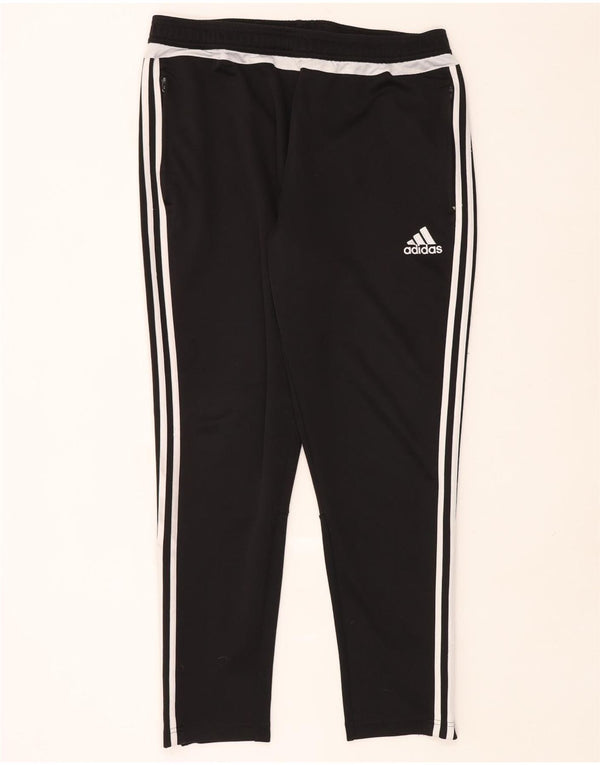 Pantaloni de trening Adidas Climacool pentru bărbați XL, negru, poliester color bloc