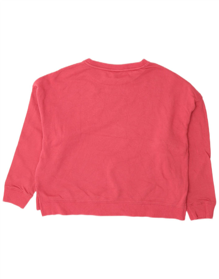 TOMMY HILFIGER Pulover cu grafic pentru femei, UK 14 Roz mediu