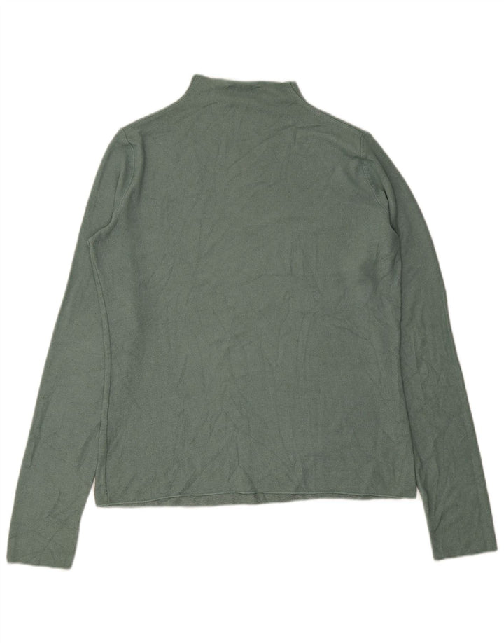 Pulover pentru femei cu gât țestoasă Zara UK 16 mare verde