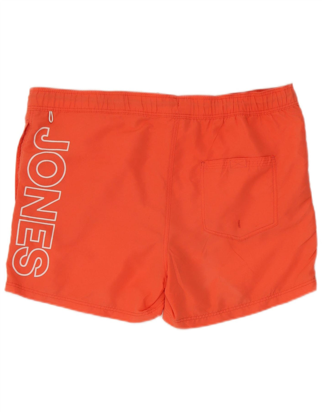 Pantaloni scurți de înot cu grafică Jack & Jones pentru bărbați, poliester portocaliu mare