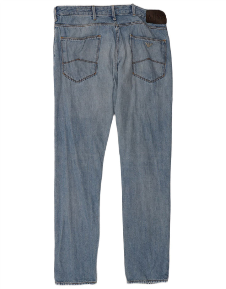 Blugi slim pentru bărbați Armani W32 L30 Bumbac albastru