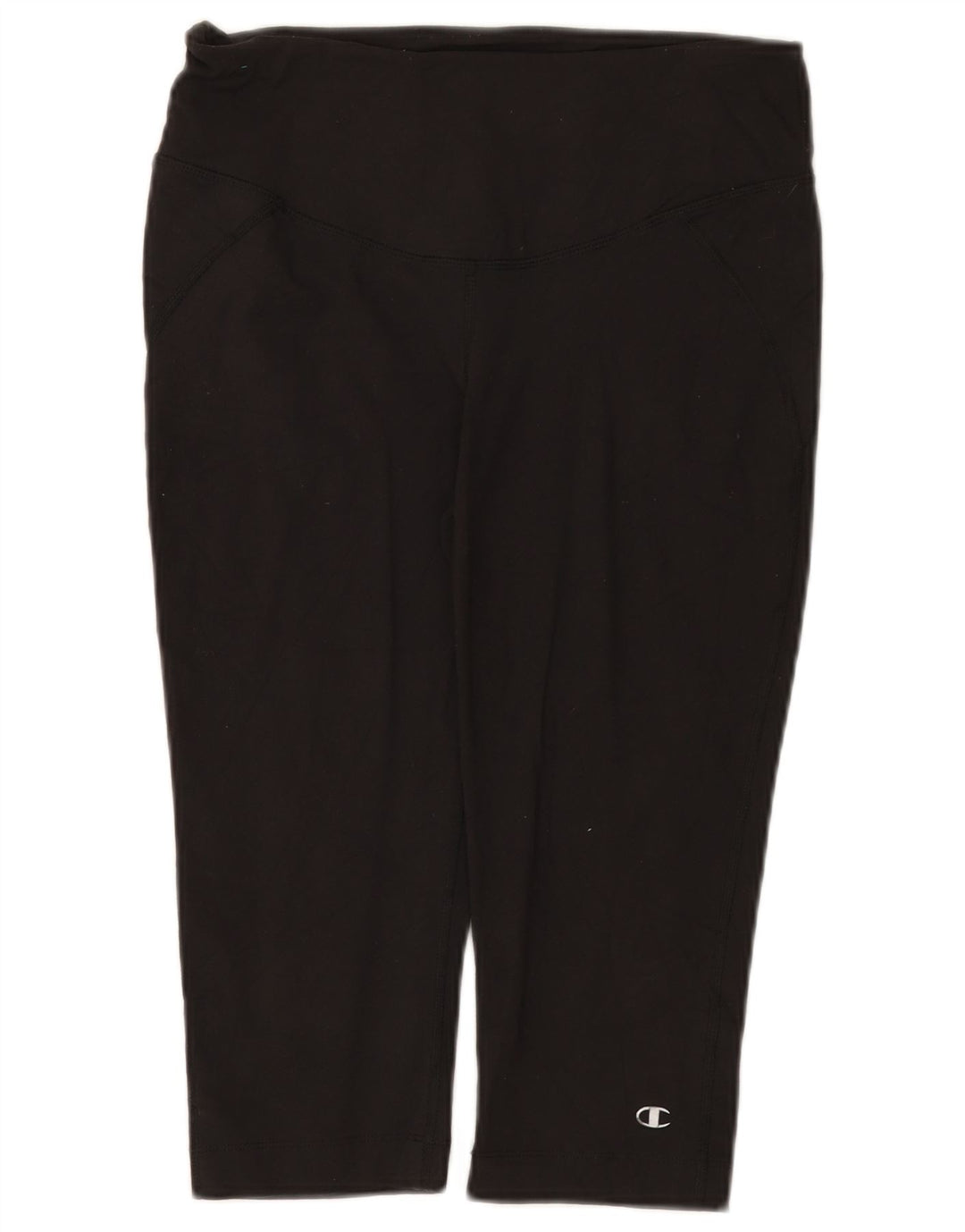 Leggings Capri Champion pentru femei UK 12 Medium Black Nylon