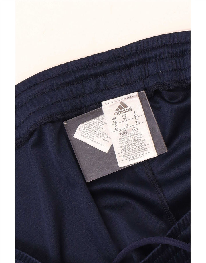 Pantaloni scurți sport pentru bărbați Adidas Climalite XL bleumarin poliester