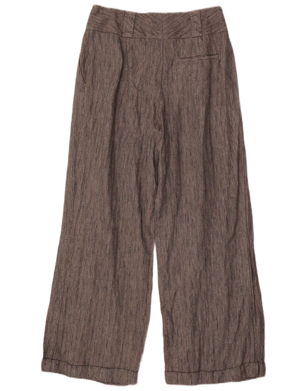 Pantaloni chino pentru femei Marks & Spencer UK 12 Medium W30 L30 Black Flecked