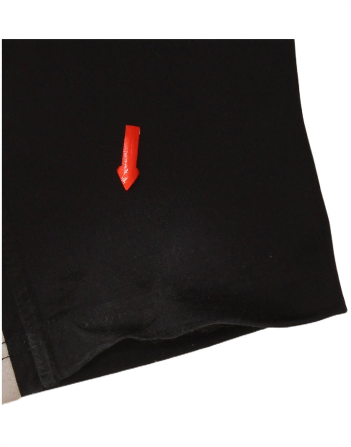 Pantaloni de trening Adidas baieti 13-14 ani poliester negru