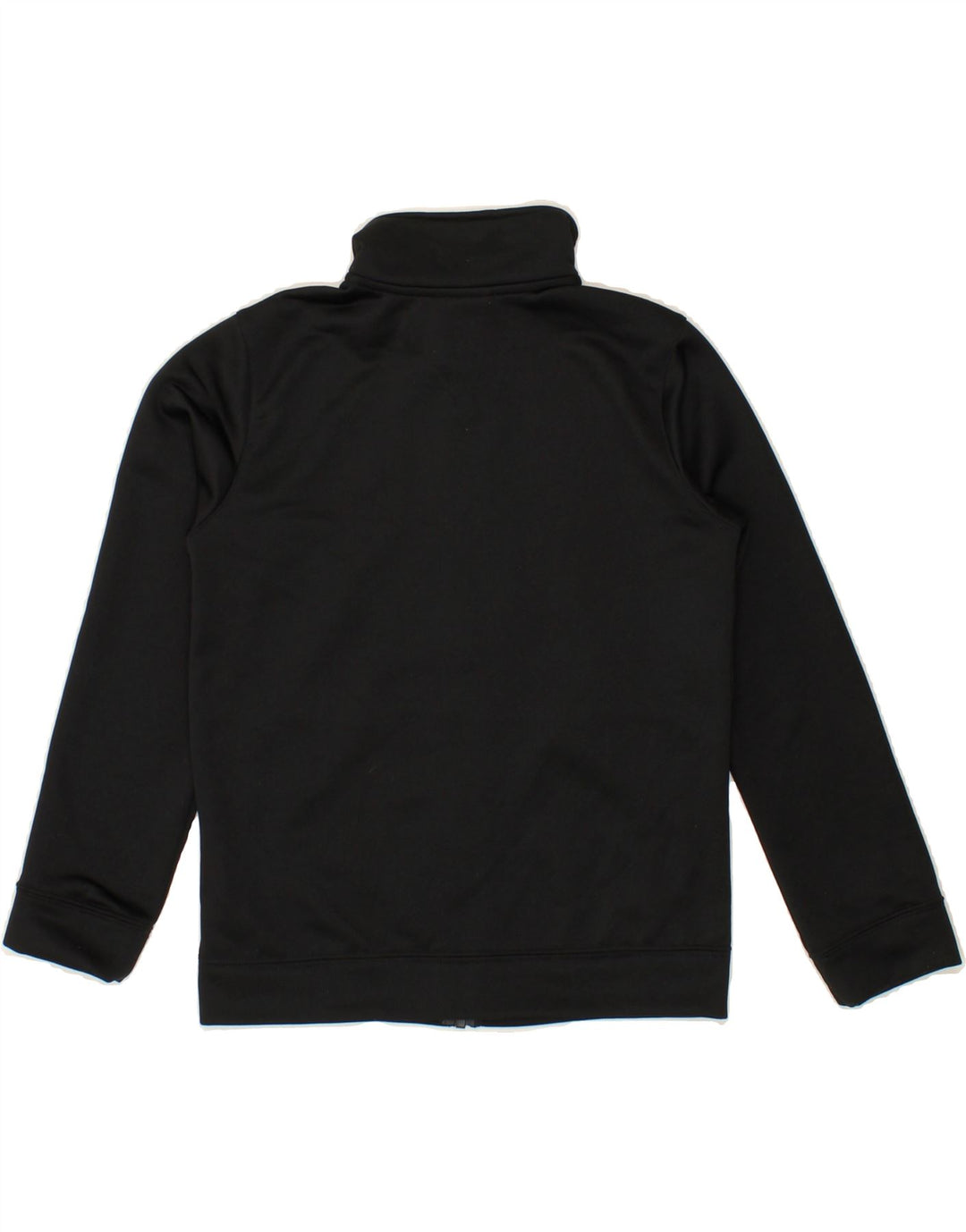 NIKE Boys Graphic Tracksuit Top Jacket 10-11 Years Medium Black Polyester Vintage Nike and Second-Hand Nike from Messina Hembry 