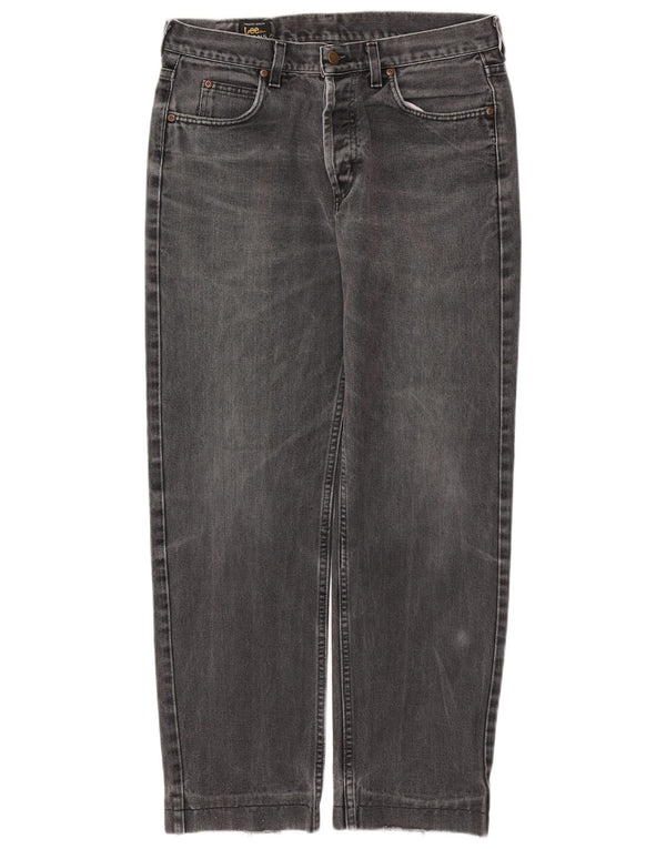 Blugi drepti pentru bărbați LEE Chicago W33 L29 bumbac gri