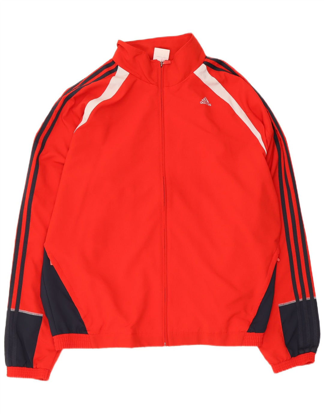 Jachetă de trening pentru bărbați Adidas Clima 365, XL, poliester color bloc, roșu