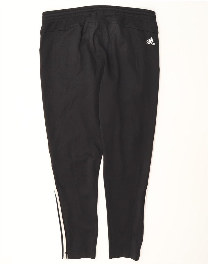 Pantaloni de trening Adidas pentru bărbați, mari, negru, poliester