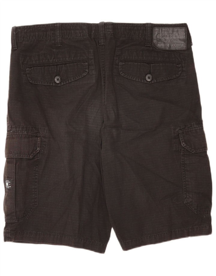 Pantaloni scurți cargo pentru bărbați DC W33, bumbac negru mediu