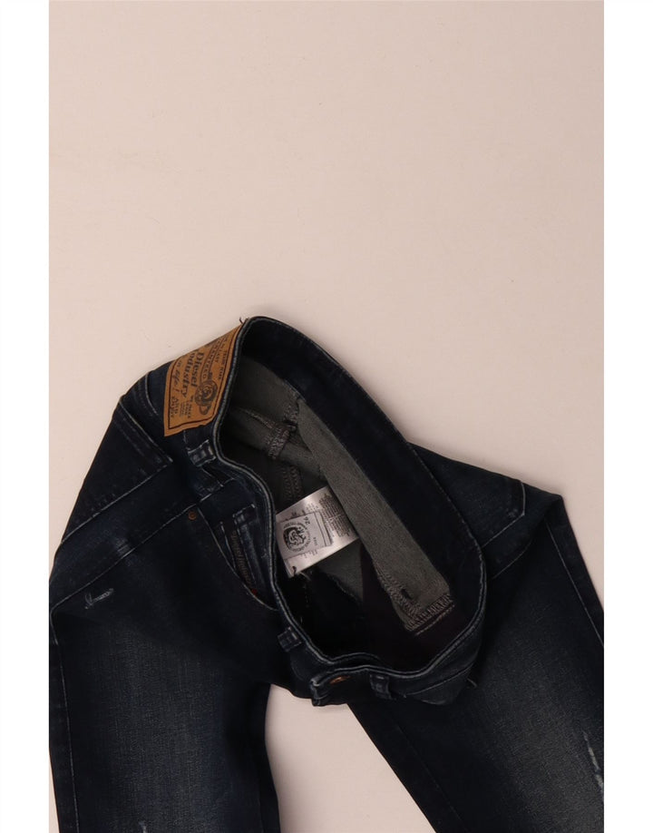 DIESEL Blugi skinny distressed pentru femei W26 L29 bumbac albastru