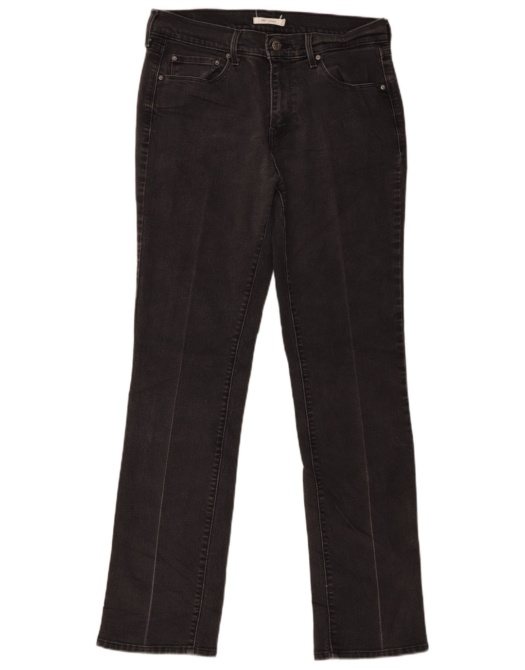 Blugi drepti pentru femei Levi's 505 W30 L32 bumbac negru