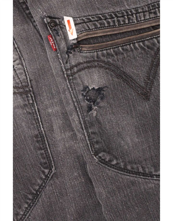 Blagi drepti pentru bărbați Levi's 504 W30 L32 bumbac gri