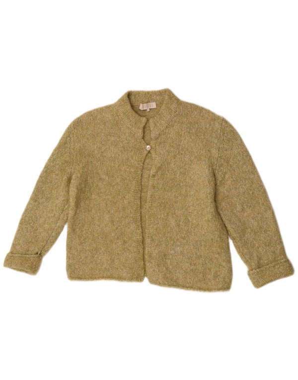 Pulover cardigan pentru femei Marella UK 14 Mohair verde mare