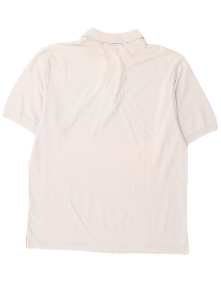 Tricou polo Nike pentru bărbați Marea Britanie 39/41, bumbac albastru mediu