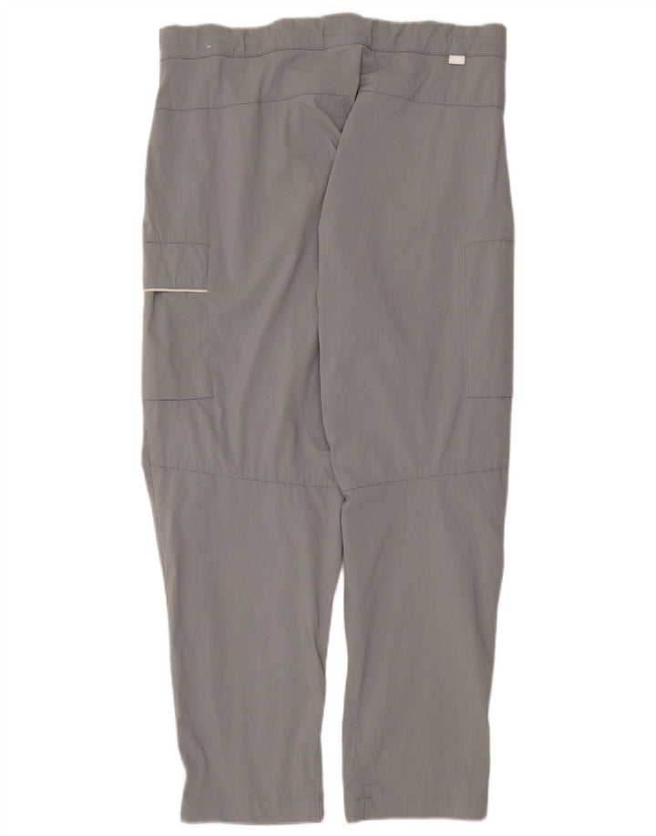 Pantaloni cargo drepti pentru bărbați Nike W34 L28 bumbac gri