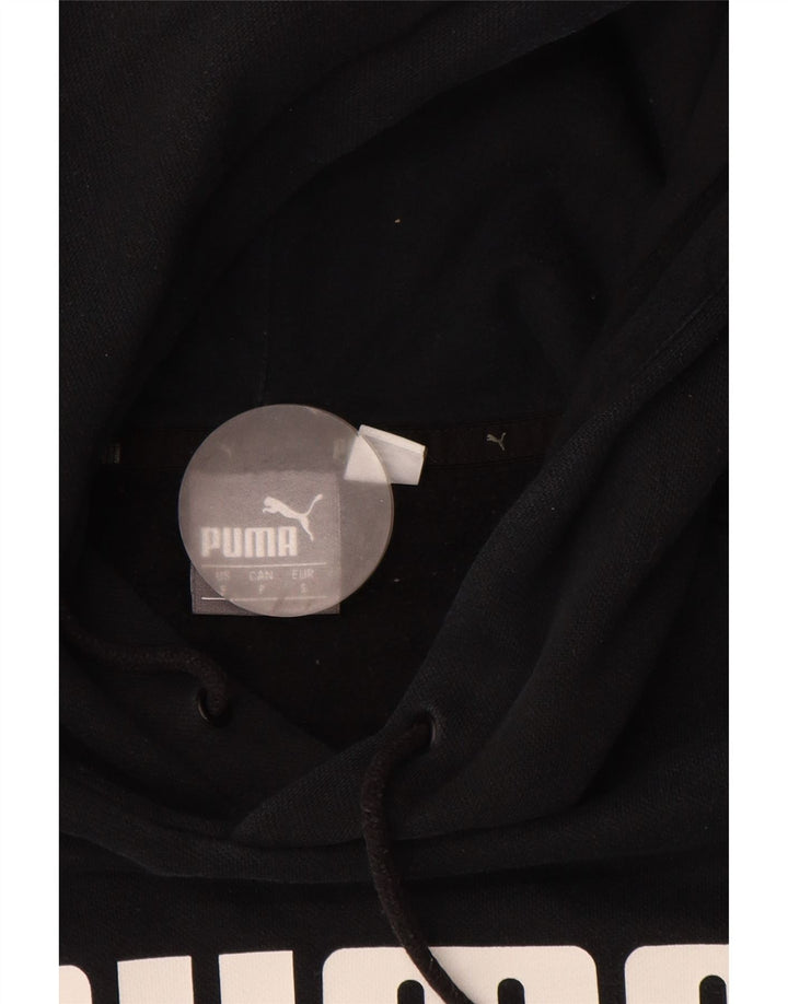 Pulover pentru bărbați PUMA Graphic Hoodie Jumper mic, negru, bumbac