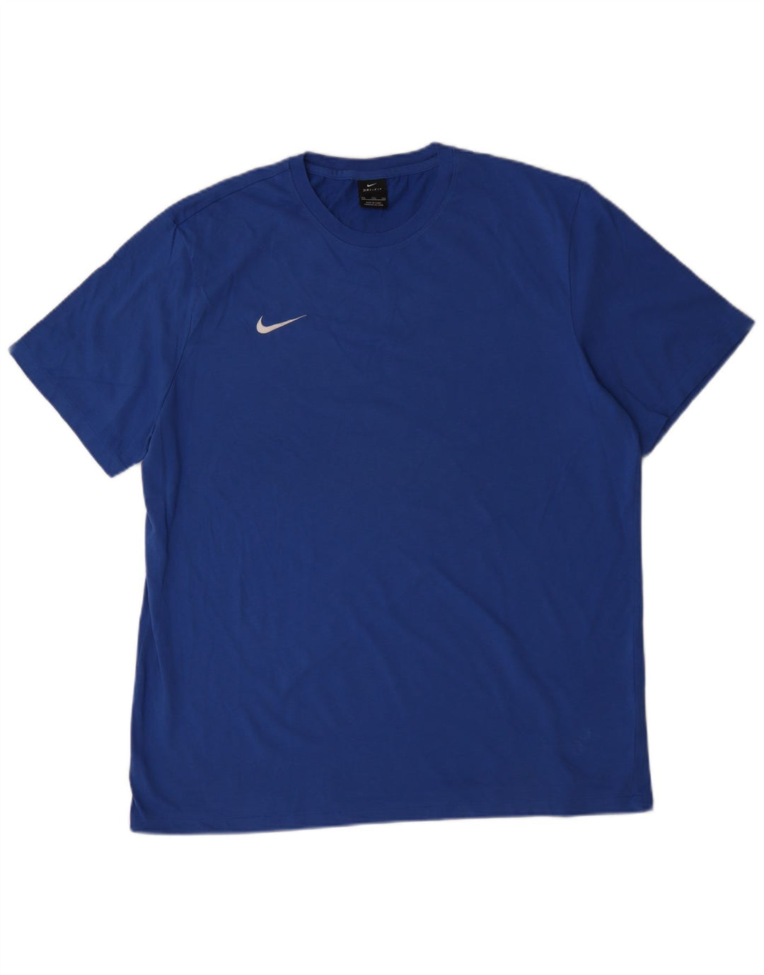 Tricou pentru bărbați Nike Dri Fit Top 2XL, bumbac albastru