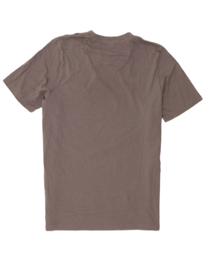 Adidas Mens T-Shirt Top Large Grey Cotton