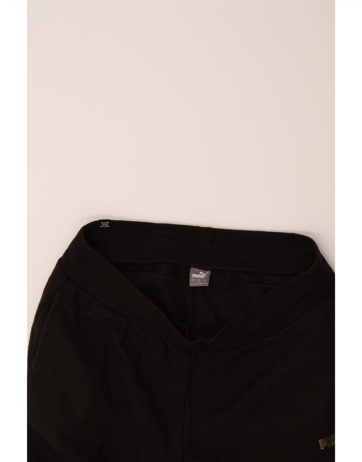 PUMA Mens Tracksuit Trousers Joggers Medium  Black Polyester Vintage Puma and Second-Hand Puma from Messina Hembry 
