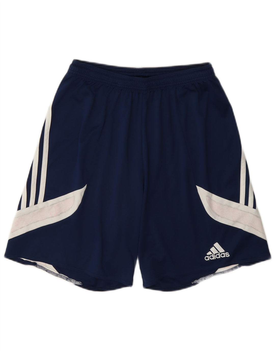 Pantaloni scurți sport pentru bărbați Adidas Climalite, mici, bleumarin, poliester color bloc
